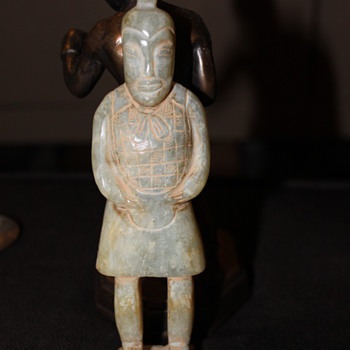 Ancient Carved Staue of Soldier?