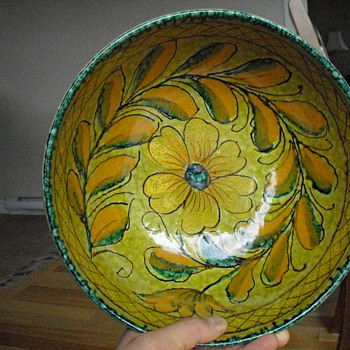 pottery bowl - Art Pottery