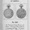 1909 - Hamilton No. 960 Watch Advertisement