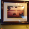 PHOTO-SUN SET BY THE WATER.