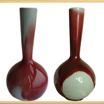 my beloved chun porcelain vase - Art Pottery