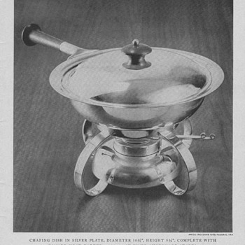 Reed & Barton Advertisements - 1954/55