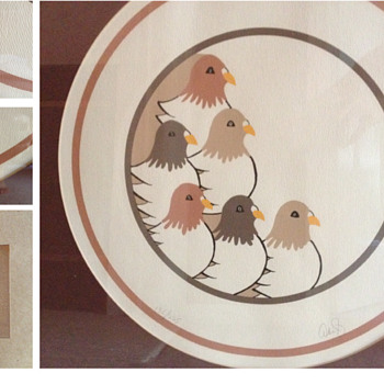 Mid Century Artwork - Signed and Numbered