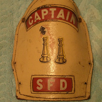 fireman helmet badge - Firefighting