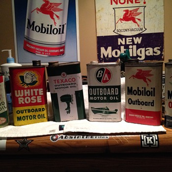 Vintage Outboard Motor Oil - Petroliana