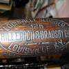 ANTIQUE LOUISVILLE SLUGGER  NO. 125, HILLERICH & BRADSSDY CO. BASEBALL BAT