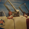 IN THE COKPIT OF THE THUNDER BIRDS