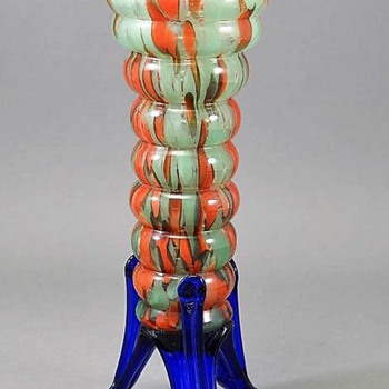 Czech glass - upside down comparisons - Art Glass