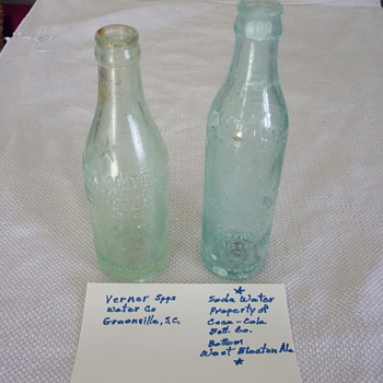 Coke bottles