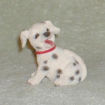 Dalmatian Puppy Figurine