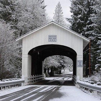 Wendling coverd bridge - Photographs