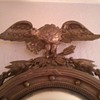 Federal Mirror, Gold Gilt, 16 balls, convex mirror, circa????