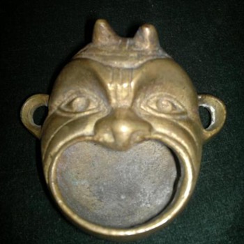 Asian  Brass Ashtray?