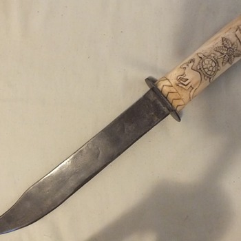 Antique Sailors Knife - Tools and Hardware