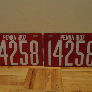 matching tags Penna 1907 #14258