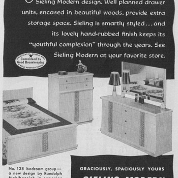 1950 Sieling Furniture Advertisement