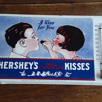 Hershey's Advertising Thermometer(Seeking info on