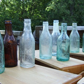 Straight Sided coca-cola bottles - Coca-Cola