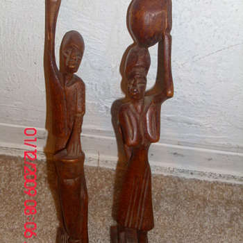My newest couple - Folk Art