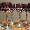  vintage purple wine goblets???