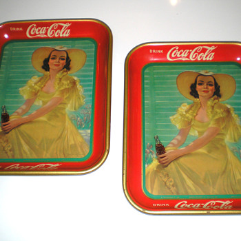 Coca-Cola "38 Special" Trays