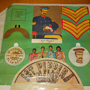 Beatles Sgt. Pepper cut outs - Music
