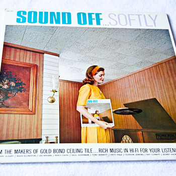 Sound Off Softly Vintage Limited Edition LP by Columbia Records - Records