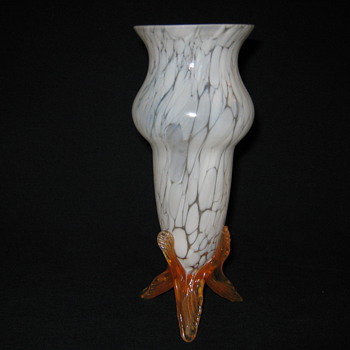 Czechoslovakia art glass vase - Art Glass