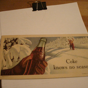 Coke Postacard