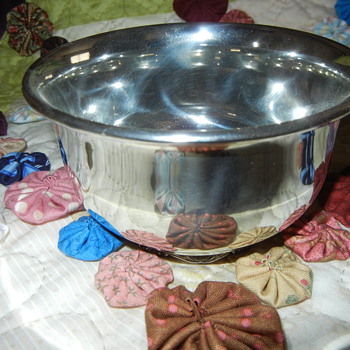 Pewter Bowl - Shirley Pewter; Williamsburg, VA