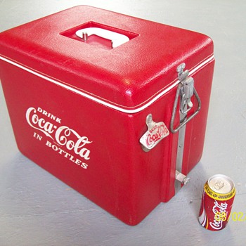 Like new Coca-Cola cooler circa 1950'-1960's