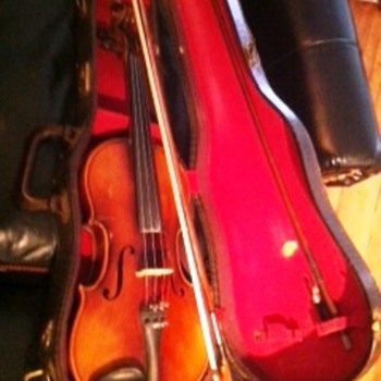 1959 German Solid Maple Flame Violin fine playing condition