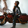 A Man On A Motorcycle
