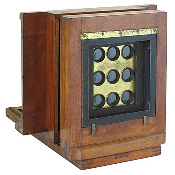 1860s American 'Multiplying' Wet Plate Camera
