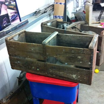 Old orange crates - Tools and Hardware