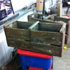 Old orange crates