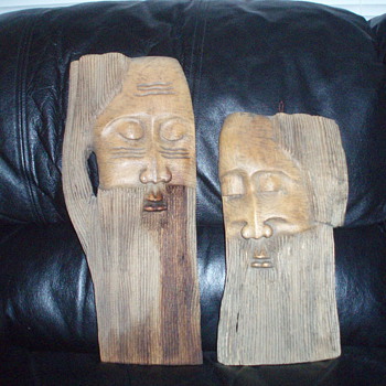African Mask - Folk Art
