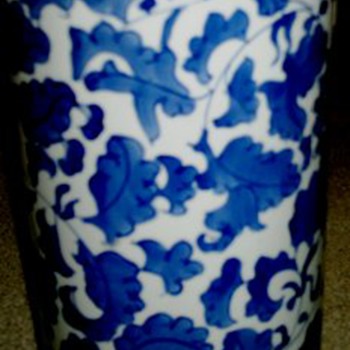 Chinese Blue & white Brushpot