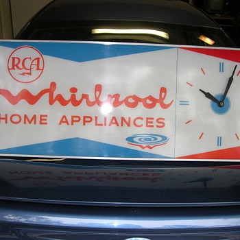 Whirlpool RCA Clock