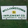 VIntage 1940's john deere dealership sign