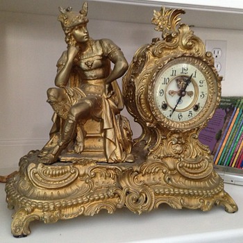 Any idea what this figural clock is?