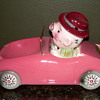 Pink Car Ashtray & holder