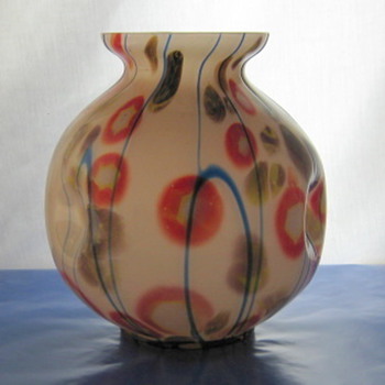 Mystery Bohemian? Vase - Art Glass