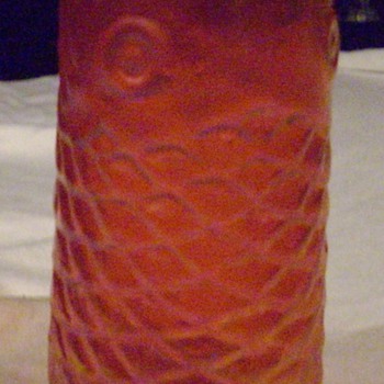 Fish vase.  - Art Glass