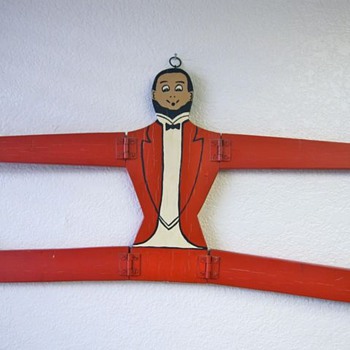 1930's-1940's American Wooden Folk Art Piece...