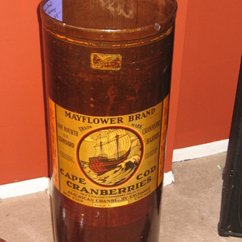 Cape Cod Cranberry Barrel - Advertising
