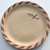Western Pacific Feather Pattern Plate