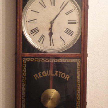 E Ingraham Wall Regulator Pendulum Clock