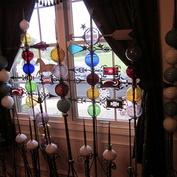 Lightning Rod Balls and Weathervane Collection
