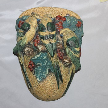 Czech Amphora Wall Pocket - Art Pottery